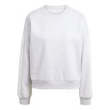 Adidas Essentials 3 Stripes Fleece Sweatshirt Grijs XS Vrouw