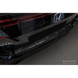 Avisa Achterdorpelbescherming roestvrij staal, zwart, compatibel met Honda Civic XI HB 2022- 'Ribs'