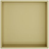 Hotbath &More Inbouwnis - 30 x 30 x 10 cm - Geborsteld Messing PVD