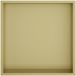 Hotbath &More Inbouwnis - 30 x 30 x 10 cm - Geborsteld Messing PVD