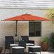 Maison Exclusive - Parasol de jardin, 248,5 x 247,5 x 160 cm, polyester et acier
