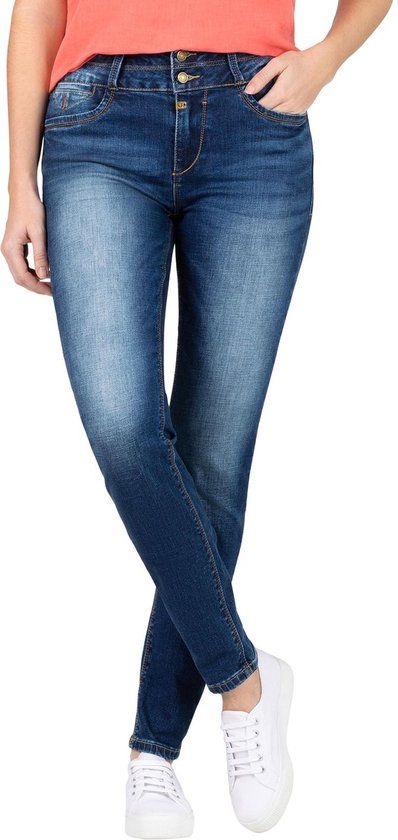 TIMEZONE SLIM ENAYTZ Womanshape Jeans - Women - Grape Bue Wash 3565 - W28/L34