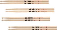 Vic Firth 5B Promopack - Voordeelpack; 3 Paar + 1 Paar Gratis!