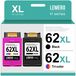 HP 62XL Jeu de cartouches d'encre pour imprimantes HP (2 pièces)