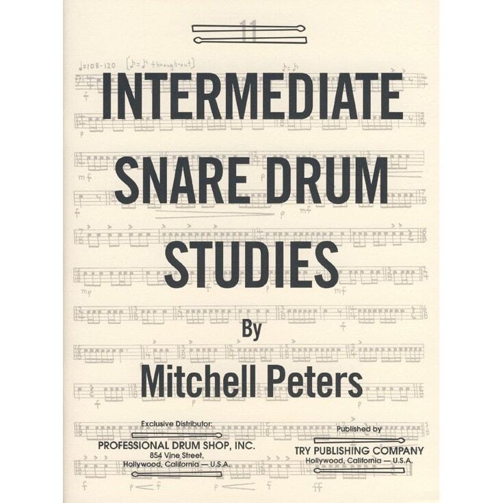 Hal Leonard Intermediate Snare Drum Studies