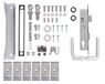 Alberts 678104 accessoireset Flexo Industrietore, zilver