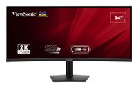 ViewSonic VA3420C - 34 pouces - UWQHD - 3440x1440 - 120Hz - 1ms - USB-C 100W - Noir