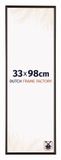 Dutch Frame Factory Fotolijst 33x98 cm - Kunststof - Antraciet - Easy