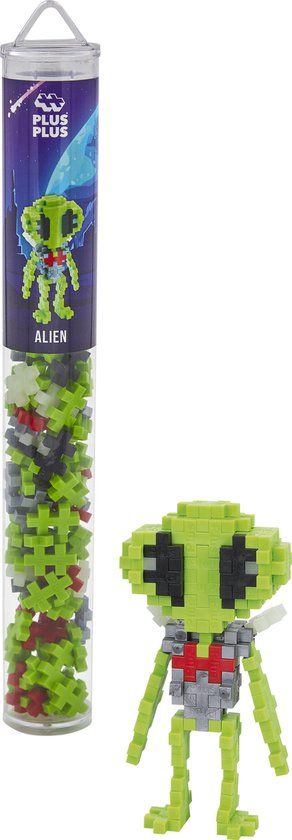 Plus-Plus Tube Alien 100-delige Bouwset