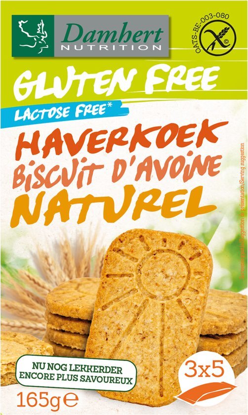 Damhert Gluten Free Haverkoekjes Naturel