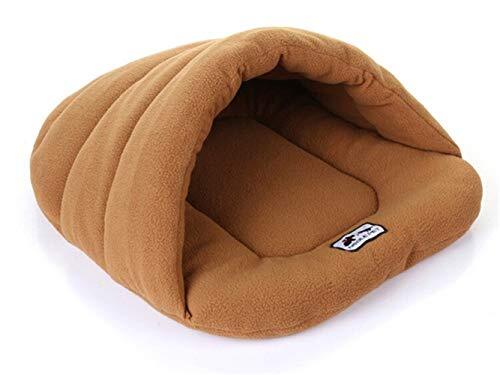 YABAISHI Yabaiishi pantoffels voor de winter, warm, bed, voor honden, honden, katten, huisdieren, kussens, 48X58CM, Goud