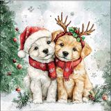 Ambiente Europe Ambiente Lunch Servetten Cody and Buddy - 33x33 cm