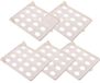 Merkloos Kledingkast Organizer - Opbergplank Kastverdeler - Kleding Opbergen - Stapelbaar Ontwerp - 11x28x11 cm - Geel