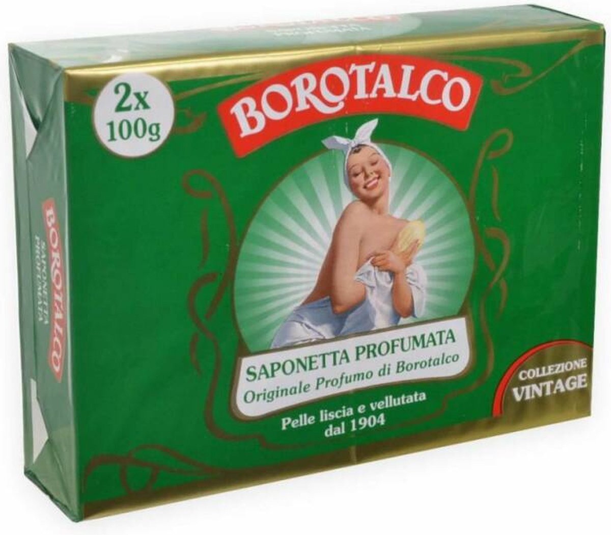 Borotalco zeepblokje original 2x100G