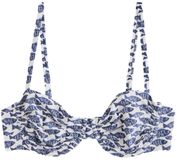 Next - Dames - Bikinitop zonder vulling, met beugel - Wit