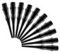 Dartpunten - 100 stuks - Zwart - Plastique met 2BA-schroefdraad - Voor elektronische dartborden