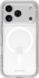 DECODED Housse transparente - Convient pour iPhone 18 Pro / 17 Pro - Convient pour MagSafe - Protection contre les chutes jusqu'à 3 mètres - Anti-jaunissement - Transparent