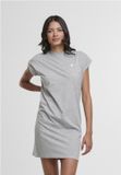 Mister Tee - Heart EMB Turtle Extended Shoulder Korte jurk - XL - Grijs