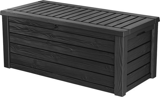 Intergard Kussenbox opbergbox antraciet 155x64,4x72,4cm