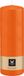 Wiedemann bougie/bougie conique - orange - 20 x 7 cm - 103 heures de combustion - bougies cylindriques