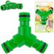 T-Stück Schnellverbinder Nippel Verbinder Gartenschlauchverbinder