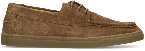 Manfield Heren Beige suède bootschoenen Maat 40