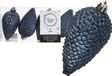 Decoris Kerstboom Kerstbal Dennenappels Blauw 6 Stuks