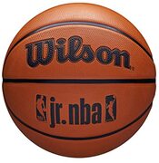 Wilson NBA Jr DRV Fam Logo Ball WZ3013001XB, Vrouwen, Heren basketballen, oranje, 5 EU