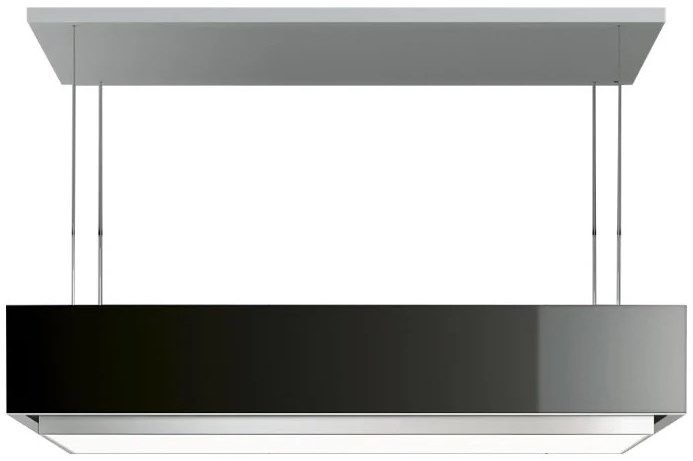 Falmec Levante Hangende Afzuigkap - Zwart - 600 m³/uur