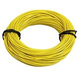 cyclingcolors Elektrische kabel koperdraad auto motorfiets 1mm² geel 5 meter