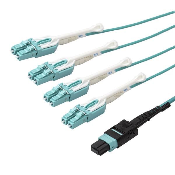 StarTech.com MPO8LCPL2M - Fiber Optic Cable - 2 m