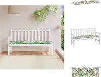 vidaXL Tuinbankkussen - 150x50x7 cm - Oxford stof - Meerkleurig