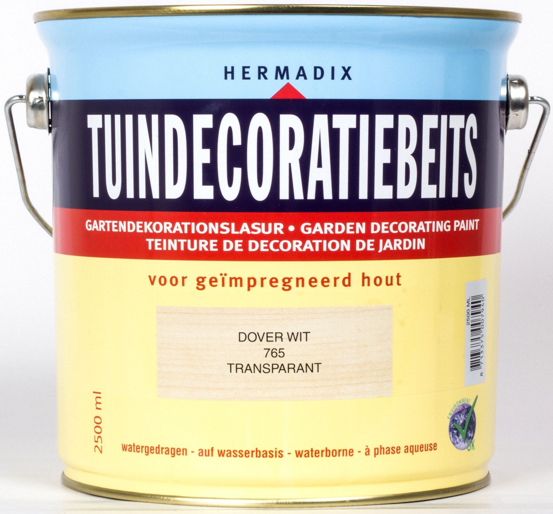 Hermadix Transparante Tuinbeits - Dover Wit - 2.5 liter - 8713375007940