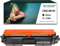 Evoke Canon CCRG051H Zwarte Printercartridge