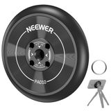 NEEWER Magnetische mobiele telefoonhouder adapter met zelfklevende magnetische ring, compatibel met MagSafe iPhone 15 Pro Max 15 Plus 14 13 12, 1/4 inch schroefdraad voor films, selfie staaf