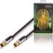 Profigold - Coax Kabel - zwart - 3 meter