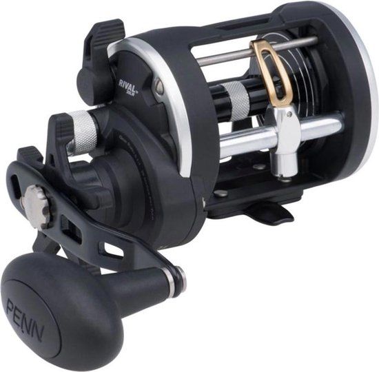 Penn Rival 20 LW - Reel - Rechts - Zwart/Zilver - 5.1:1 - 2 Lagers - Zeevis