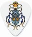 Bl39R.73 Dunlop Blackline II Alan Forbes Scarab Plectrum – Wit – 0,73 mm – Zak van 36