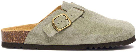 Scholl Klomp Fae Suede Vrouwen - Salie
