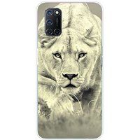 Lionne Siliconen hoesje compatibel met Oppo A52, Oppo A72