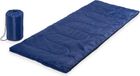 Merkloos Blauwe slaapzak warm 75 x 185 cm