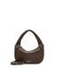 LIEBESKIND BERLIN Leren schoudertas handtas Farrah Crossbody Bag Roasted Coconut donkerbruin