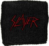 Slayer Logo - Wristband Zweetbandje zwart Katoen