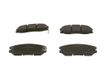 Bosch BP1122 Remblokken auto vooras, Bosch-kwaliteit, minder geluid en stof, ECE-R90-gecertificeerd, kopervrij, 1 set van 4 remblokken