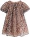 Next - Meisjes - Mesh jurk met korte mouwen - Dierenprint