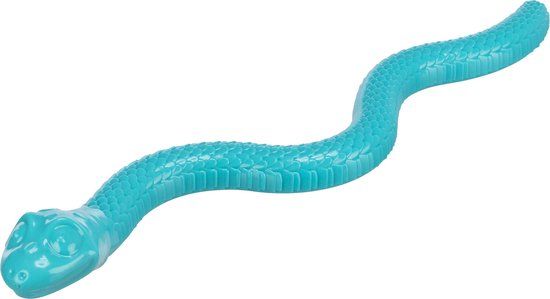 Trixie Honden Speelgoed - Snackslang - TPR - 59 cm - Blauw