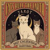 Cats Abrams Cats Rule the Earth Tarot 2027 Wall Calendar