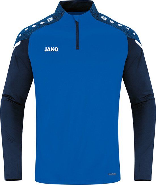 Jako Performance Ziptop - Blauw - Maat 140 - Kinderen