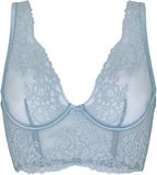 Hunkemöller Non-Padded Underwired Longline Bra Rosie Blauw