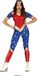 FIESTAS Guirca - Charmante Star Heldin - Vrouw - Blauw, Rood - Maat 38-40 - Carnavalskleding - Verkleedkleding